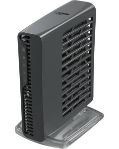 راوتر MikroTik C52iG-5HaxD2HaxD-TC hAP Ax2 بتقنية Wi-Fi 6 – ثنائي النطاق، ثنائي السلسلة (4–4.5 dBi)، بمعيار 802.11ax مع دعم Wave 2، باللون الأسود