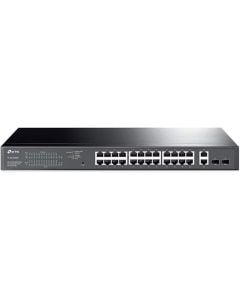TP‑Link SG1428PE 28‑Port Gigabit Easy Smart Switch – 24× PoE+ Ports, 250 W Budget, Rack‑Mountable