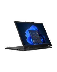 Lenovo ThinkPad X13 2-in-1 Laptop Intel Core Ultra 7 155U Processor 32GB RAM 1TB SSD Storage Intel Graphics 13.3 inch WUXGA Display Arabic English Keyboard Black Operating System Windows 11 Pro