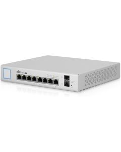 سويتش يوبيكويتي UniFi بـ 8 منافذ – قدرة 150 واط – UNIFI US-8-150W