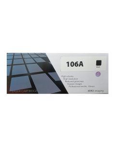 Xero Imaging 106A Black Compatible Laser Toner Cartridge, Compatible with HP Laser 107, MFP 135, MFP 137 – W1106A
