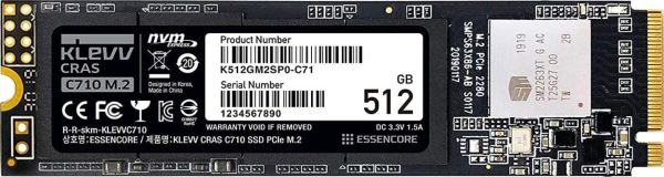 Buy Klevv C710 Internal SSD 512GB M.2 2280 NVMe PCle Gen3 x4