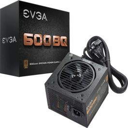 Buy EVGA 600 BQ, 80+ BRONZE 600W, Semi Modular, FDB Fan,Power Supply ...