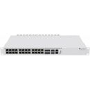 MikroTik CRS326-4C+20G+2Q+RM – 20× 2.5 GbE + 4× 2.5/10G Combo + 2× 40 Gb QSFP+ Rack-Mount Switch (RouterOS v7, Redundant PSU)