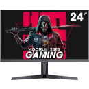 KOORUI Gaming Monitor 24E3 24 inch FHD 1920 1080 60Hz Refresh rate 1ms response time MPRT Adaptive SyncUltra Slim Frame VESA Mountable DP HDMI BLACK 