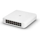 Ubiquiti UniFi Switch Lite 16 PoE 16‑Port Gigabit Layer 2 Managed PoE+ Switch (8 × PoE+, 45 W) USW-Lite-16-POE