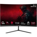 GAMEON Curved Gaming Monitors 24 inch GOC24F120VA FHD VA Display 1920 x 1080 120Hz Refresh Rate 1MS MPRT Response HDMI 2.1, AMD FreeSync Technology, Black