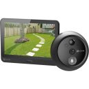 EZVIZ HP4 1080p Wirefree Door Viewer Camera with Built-in Doorbell and 4.3" Color Screen