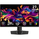 MSI MAG Gaming Monitor 27 inch 273QP WQHD QD-OLED X24 Display 2560 x 1440 240Hz Refresh Rate 0.03ms (GtG) Response Time Adaptive-Sync Technology, 1.07b Color Display 2x HDMI 2.1 Black 