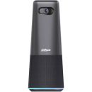 Dahua DH-VCS-C4B0 Full HD 1080P USB Conference Camera with 100° Wide-Angle Lens, 4-Microphone Array, Plug-and-Play Setup, Ideal for Small to Medium Meeting Rooms and Remote Collaboration