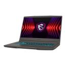MSI Thin 15 B13UC Gaming Laptop Intel Core i5 13420H Processor 8GB RAM 512GB SSD Storage NVIDIA RTX 3050 4GB Graphic 15.6 inch FHD Display English Arabic Keyboard Gray Operating System Windows 11 Home