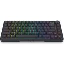 Redragon K708‑RGB‑PRO (Redragon RGB Mechanical Keyboard K708 PRO) – 81‑Key 75% Gasket Mount, OLED Display & Knob, Hot‑Swap, RGB, Tri‑Mode Wireless