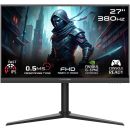 GAMEON Midnight Pro Series Gaming Monitors 27 inch FHD Fast IPS Display  1920 x 1080 380Hz Refresh Rate 0.5ms Response Time NVIDIA G-Sync & AMD FreeSync Technology, Black
