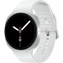 Samsung Galaxy Watch8 44mm Silver Smartwatch, Bluetooth, Cushion Design, Dynamic Lug System, 3nm Processor, Sleep & Running Coach (International Version)