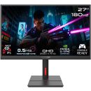 GAMEON Midnight Signature Series Gaming Monitor 27 inch QHD Fast IPS 2560 x 1440 180Hz Refresh Rate 0.5ms Response Time AMD FreeSync & NVIDIA G-Sync Technology, Black