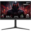 GAMEON Midnight Pro Series Gaming Monitor 24 inch FHD Fast IPS Display 1920 x 1080 380Hz Refresh Rate 0.5ms Response Time NVIDIA G-Sync & AMD FreeSync Technology, Black