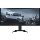 Lenovo G34W-30 34 inch WQHD Gaming  Curved Monitor 3440x1440 VA Display Refresh Rate 165Hz Response Time 0.5ms Speaker DP HDMI Black 