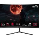GAMEON Curved Gaming Monitor 24 inch GOC24F180VA FHD VA Display 1920 x 1080 180Hz Refresh Rate 0.5ms MPRT Response AMD FreeSync Technology, HDMI 2.1, Black