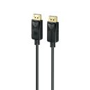 Promate DPLink-200 DisplayPort Cable – 8K, 60 Hz, 32.4 Gbps Bandwidth, 2 m Latch Lock Cable, Triple-Shielded Copper, Plug-and-Play Premium Design