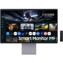 SAMSUNG Smart Monitor 32 inch M9 M90SF 4K OLED Display 3840 x 2160 165Hz Refresh Rate 0.03ms(GTG) Response Time FreeSync Premium Pro, Auto Source Switch+, Tizen OS, Eclipse Silver