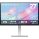 LG UltraFine Monitor 27 inch 27US550-W 4K UHD IPS Display 3840 x 2160 60Hz Refresh Rate 5ms Response Time Dynamic Action Sync, Whit