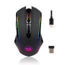 Redragon M910-KS “Ranger Lite” Dual‑Mode Gaming Mouse – Wired & 2.4GHz Wireless, Up to 8 000 DPI, 9 Programmable Buttons, RGB Backlight- black