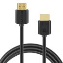 Promate proLink4K2-10M 4K 60 Hz HDMI 2.0 Cable – 10 m, Ethernet & 3D Support, 24K Gold-Plated Connectors, Low-Profile Design – High-Bandwidth 18 Gb/s