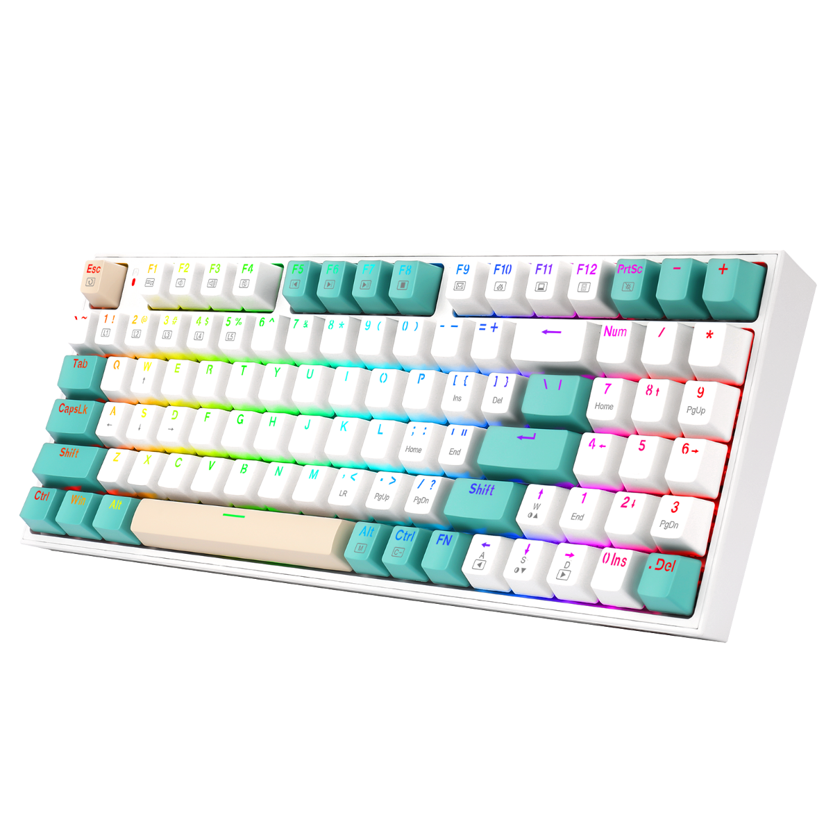Buy Redragon K643WGC-RGB-PRO 94keys Bluetooth+2.4G+wired Tri-modes 