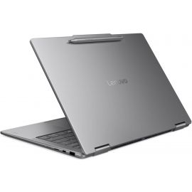 حاسوب محمول Lenovo Yoga 7 2 في 1 14ILL10 بمعالج Intel Core Ultra 7-258V وذاكرة 32 جيجابايت وتخزين SSD بسعة 1 تيرابايت ورسوميات Intel Arc 140V وشاشة OLED لمس 14 بوصة بدقة 2.8K مع قلم ونظام تشغيل Windows 11 Home ولوحة مفاتيح إنجليزي عربي - لون رمادي لونا