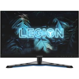 شاشة ألعاب لينوفو ليجن Y25g-30 FHD IPS مقاس 24.5 بوصة، 1920 × 1080، معدل تحديث 360 هرتز، وقت استجابة 1 مللي ثانية، مكبرات صوت NVIDIA G-SYNC 3Wx2، حامل قابل لضبط الارتفاع، HDMI 2.0 / DP 1.4، USB-C، أسود