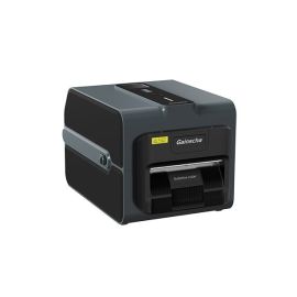 طابعة ملصقات مكتبية Gainscha GS-2406T Plus مقاس 4 بوصات، نقل حراري، طباعة حرارية مباشرة، 203 نقطة في البوصة، اتصال USB + إيثرنت + تسلسلي