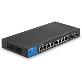 Linksys LGS310C 8-Port Managed Gigabit Ethernet Switch with 2 x 1 Gb SFP Uplinks, 20 Gbps Switching Capacity