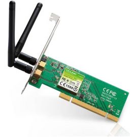 TP-Link TL-WN851ND 300Mbps Wireless N PCI Adapter Dual Detachable Antennas, PCI Desktop Wi-Fi Card