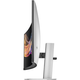 HP Series 7 Pro Monitor 37.5 inch WQHD+ IPS Display 738pu 3840 x 1600 60Hz Refresh Rate 5ms GtG with Overdrive Response Time Ambient Light Sensor, KVM Switch Black Silver