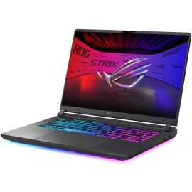 أسوس ROG Strix G16 G615LP-G1S1621W لابتوب ألعاب، معالج إنتل ألترا 9 275HX، ذاكرة رام 32 جيجابايت، تخزين SSD بسعة 1 تيرابايت، بطاقة رسومات NVIDIA RTX 5070 بسعة 8 جيجابايت، شاشة WQXGA مقاس 16 بوصة، لوحة مفاتيح إنجليزية وعربية، اللون رمادي إكليبس، نظام التشغ