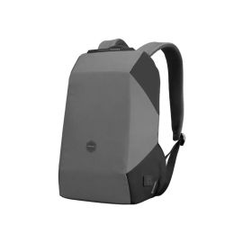 Promate UrbanPack-BP 15.6″ EcoPakt Travel Backpack – RPET, Water-Resistant, USB-Ready
