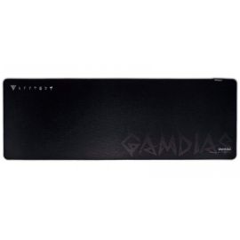 حصيرة ماوس ألعاب ممتدة من GAMDIAS NYX P1، مقاس XL 900x300x3 مم، سطح سرعة قرص العسل، قاعدة مطاطية غير قابلة للانزلاق، حواف مخيطة، لون أسود