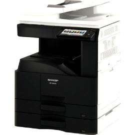 طابعة شارب BP-30M28 أحادية اللون ومتعددة الوظائف، مقاس A3، سرعة طباعة ٢٨ صفحة في الدقيقة، شاشة لمس LCD مقاس ٧ بوصات، طباعة/نسخ/مسح ضوئي/فاكس، قرص SSD سعة ١٢٨ جيجابايت، طباعة على الوجهين، سعة قياسية ١١٠٠ ورقة