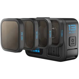 كاميرا أكشن GoPro Hero13 بفيديو احترافي 5.3K، بكسلات فعّالة 27.6MP، 3 ميكروفونات صوت ستيريو، متينة ومقاومة للماء.