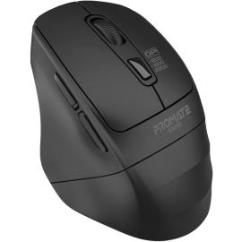 Promate Samit Ergonomic 2200 Dpi Silent Click Wireless Mouse 2.4 GHz Quiet Optical Wireless Mouse with Adjustable DPI & Ergonomic Grip