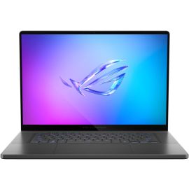  لاب توب الألعاب ASUS ROG Zephyrus G16 GA605KM-AI-OLED132W بمعالج AMD Ryzen AI 7 350، ذاكرة رام 32 جيجابايت، سعة تخزين SSD 1 تيرابايت، كرت شاشة GeForce RTX 5060 بسعة 8 جيجابايت، شاشة 16 بوصة بدقة 2.5K، لوحة مفاتيح إنجليزية/عربية، اللون الرمادي الكسوفي، نظ