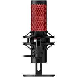 HyperX Quad Cast 2 – USB Streaming & Podcasting Microphone (24 bit / 96 kHz) – 4 Polar Patterns, Tap‑to‑Mute, Red LED