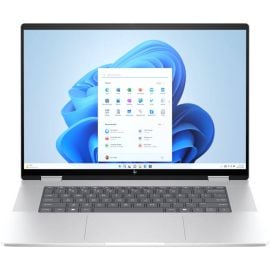 لاب توب إتش بي إنفي 14-fa0023dx x360 2 في 1، معالج AMD Ryzen 7 8840HS، ذاكرة RAM بسعة 16 جيجابايت، سعة تخزين SSD بحجم 1 تيرابايت، بطاقة رسومات AMD Radeon 780M، شاشة 14 بوصة بدقة WUXGA IPS، لوحة مفاتيح إنجليزية، اللون فضي، نظام التشغيل ويندوز 11 هوم
