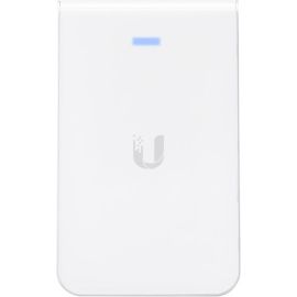 Ubiquiti UniFi UAP-AC-IW Dual‑Band In‑Wall WiFi Access Point (802.11ac) with 3× Gigabit Ethernet Ports & PoE Pass‑Through