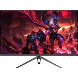 شاشة ألعاب GAMEON Premium Series مقاس 32 بوصة بدقة 4K UHD سريعة IPS 3840x2160 بمعدل تحديث 144 هرتز ووقت استجابة 0.5 مللي ثانية بتقنية G-Sync وFreeSync ومخرج DP وHDMI x2 باللون الأسود
