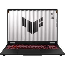 كمبيوتر محمول للألعاب من أسوس TUF FA608UM بمعالج AMD Ryzen 7 260 وذاكرة RAM بسعة 32 جيجابايت وقرص تخزين SSD بسعة 1 تيرابايت وبطاقة رسومات NVIDIA RTX 5060 بسعة 8 جيجابايت، شاشة 16 بوصة بدقة WUXGA، لوحة مفاتيح إنجليزية، اللون الرمادي (Jager Grey)، نظام التش