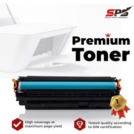 خرطوشة حبر أسود SPS CE278A 78A - متوافقة مع طابعات HP LaserJet Pro P1568 وP1606 وM1536 وM1537 وM1539، إنتاجية 2100 صفحة