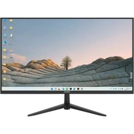 شاشة Aiwa MF2203-V FHD IPS مقاس 22 بوصة، 1920 × 1080، معدل تحديث 75 هرتز، وقت استجابة 5 مللي ثانية (OD+)، تقنية Free-Sync، HDMI+VGA، لون أسود