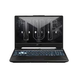 لابتوب ألعاب Asus TUF A15 FA506NCG-HN198 بمعالج AMD Ryzen 7 7445HS، ذاكرة RAM بسعة 8 جيجابايت، سعة تخزين SSD بحجم 512 جيجابايت، بطاقة رسومات NVIDIA RTX 3050 بسعة 4 جيجابايت، شاشة بحجم 15.6 بوصة، لوحة مفاتيح إنجليزية، اللون: أسود، نظام التشغيل: ويندوز 11 (