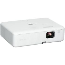 Epson CO-W01 WXGA 3LCD Projector – 3000 Lumens, UHE 188W Lamp (6000h), 16:10 Aspect Ratio, 120Hz Refresh Rate, 16.77 Million Colors, HDMI 1.4, USB 2.0-A/B – White V11HA86040